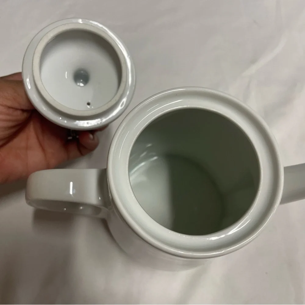 MCM VTG MELITTA 8-80 CERAMIC TEAPOT WITH INSULATING COVER GERMANY,‎ 1960S